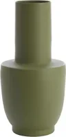 Light & Living vaas metaal datuh 29x55cm olijfgroen - thumbnail