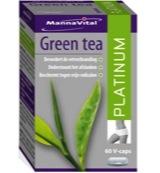Mannavital Green Tea Platinum 60 Vegetarische Capsules - thumbnail