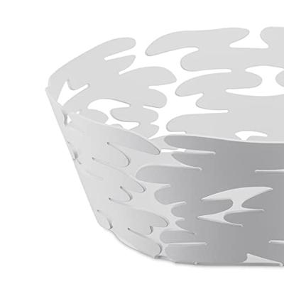 Alessi Barket Schaal wit RVS 21 cm Alessi Barket Schaal wit RVS 21 cm