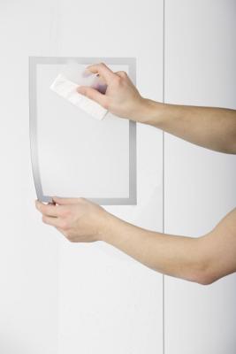 Durable Duraframe Sun A4 zwart, pak met 2 stuks