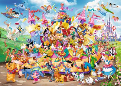 Puzzel Ravensburger Disney optocht 1000 stukjes Puzzel Ravensburger Disney optocht 1000 stukjes