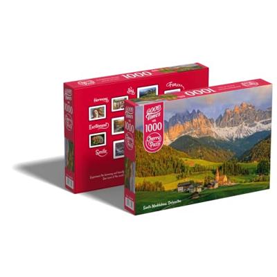 Santa Maddalena, Dolomites Puzzel 1000 Stukjes