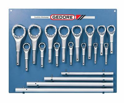 Gedore Opsteekringsleutelset 19-dlg. - 6049250 Gedore Opsteekringsleutelset 19-dlg. - 6049250