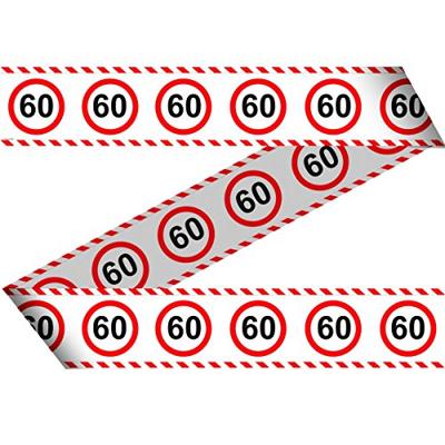 Decoratielint 60 jaar verkeersbord Decoratielint 60 jaar verkeersbord