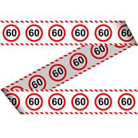 Decoratielint 60 jaar verkeersbord - thumbnail