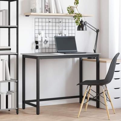 Tafel Grijs Sonoma 80 x 50 x 76,5 cm Engineered hout en staal