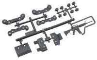 EXO Chassis Guard and Toe Block Insert Set (Front and Rear) (AX80100) - thumbnail