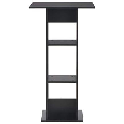 Bartafel 60x60x110 cm zwart Bartafel 60x60x110 cm zwart