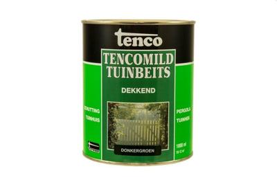 Dekkend donkergroen 1l tencomild verf/beits Tenco - Tenco Dekkend donkergroen 1l tencomild verf/beits Tenco - Tenco