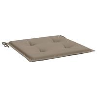 VidaXL Tuinstoelkussens 6 st 50x50x4 cm oxford stof taupe - thumbnail
