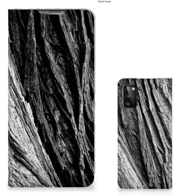 Book Wallet Case Samsung Galaxy A41 Boomschors Grijs Book Wallet Case Samsung Galaxy A41 Boomschors Grijs