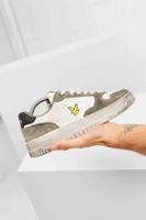 Lyle & Scott Culross HRS Sneakers Heren Wit/Groen - Maat 41 - Kleur: WitGroen | Soccerfanshop - thumbnail