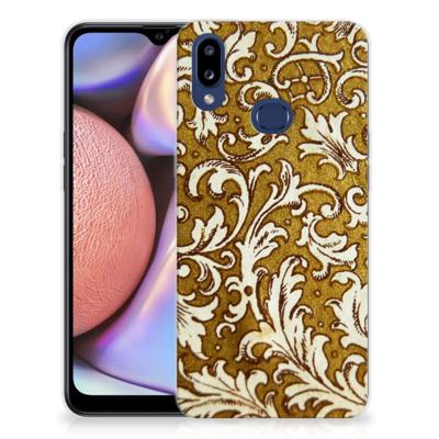 Siliconen Hoesje Samsung Galaxy A10s Barok Goud Siliconen Hoesje Samsung Galaxy A10s Barok Goud