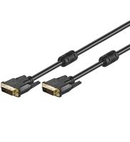 Wentronic DVI-D kabel Dual Link (DVI-D (24+1) stekker naar DVI-D (24+1) stekker) 1,8 m - thumbnail