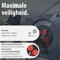 Brennenstuhl Professional Bouwplaats kabelhaspel | KA 3100 5 | IP44 | 33m | H07RN-F 3G1.5 - 9201330110 - thumbnail