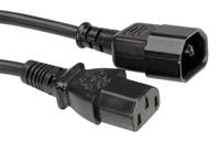 Bachmann 356.120 Apparaat (koud) Aansluitkabel Zwart 1.00 m - thumbnail