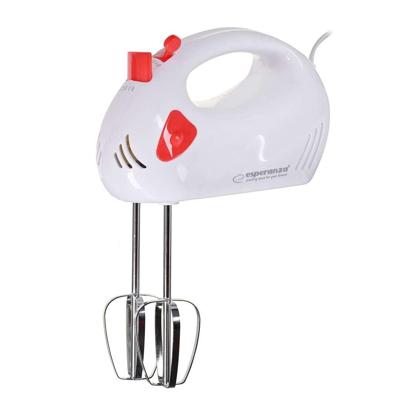 Esperanza EKM007R mixer Handmixer 150 W Rood, Wit