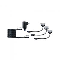 Paulmann P+S Floor Set insect friendly 94722 Verlichtingssysteem Plug&Shine LED-tuinspot startset LED 6 W Goud Zilver - thumbnail
