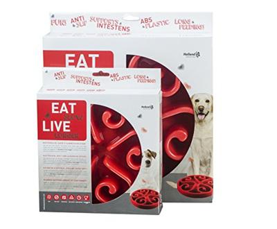 Eat Slow Live Longer Original Red L