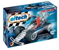 Eitech constructieset racewagen / quad staal zilver 180 delig - thumbnail