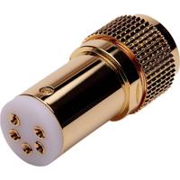 Analogis Tonarmstecker analogis DIN-1 Phono-systeemaansluitkabel - thumbnail