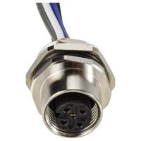 TRU COMPONENTS TC-12833044 Sensor/actuator inbouwbus M12 Aantal polen (sensoren): 5 Bus, inbouw 0.5 m 1 stuk(s) - thumbnail
