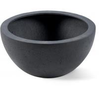 Grigio plantenbak Low Egg pot M lood betonlook - thumbnail