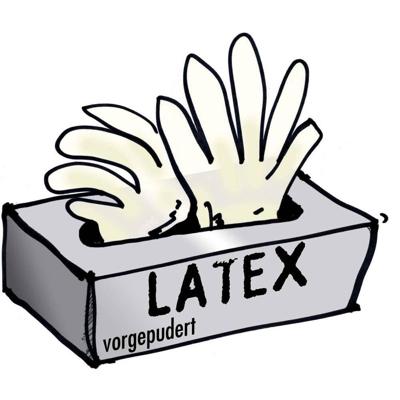 Leipold Doehle 14699-8 Wegwerphandschoen 100 stuk(s) Latex Maat (handschoen): 8, M