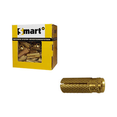 pgb-Europe SMART | Messing plug SMART M6x24 | 100 st SM0MSPMS0006024E