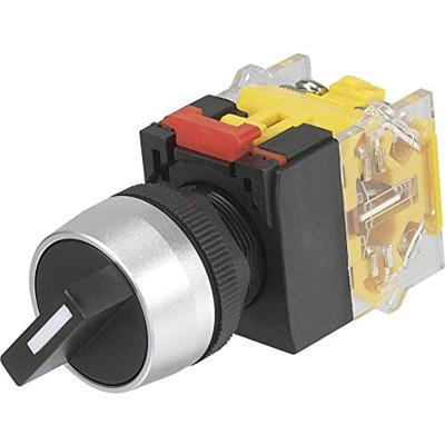 TRU COMPONENTS LAS0-A3Y-11X/21 Draaischakelaar 250 V/AC 5 A Schakelposities 2 1 x 90 ° IP40 1 stuk(s)