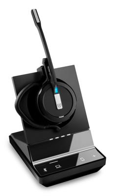 EPOS I SENNHEISER IMPACT SDW 5013 - Koptelefoonsysteem - op oor - omkeerbaar - DECT - draadloos - gecertificeerd voor Skype for Business