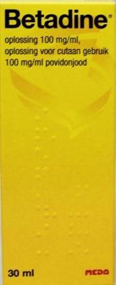 Betadine jodium 30 ml - Betadine jodium 30 ml