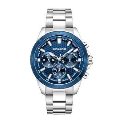 Police PEWJK2204109 Zilverkleurig Heren horloge