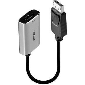 Lindy 41094 video kabel adapter 0,11 m DisplayPort HDMI Grijs