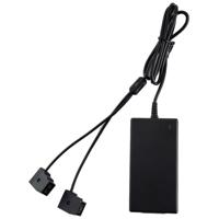 IndiPro 12V (6A) A/C Power Supply to Dual Female D-Tap Outputs (8') - thumbnail