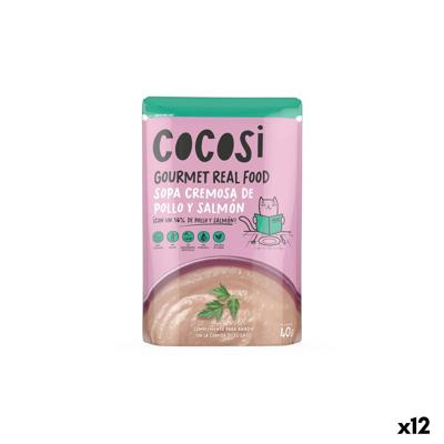 Kattenvoer Cocosi Gourmet Real Food 40 g Zalm 12 Stuks