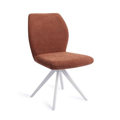 Jesper Home Eetkamerstoel 'Ikata' Turn White, Draaibaar, kleur Cosy Copper