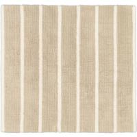 Cawö CAWÖ Home Keerbare Badmat Balance Gestreept 1008 33 natur 60x60 - thumbnail