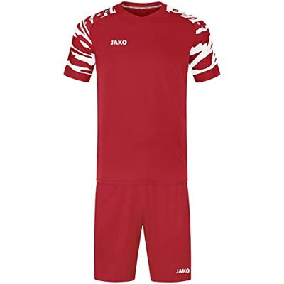 JAKO 4244 Shirt Wild Km - Sportrood/Wit - XL