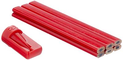 Werkzeyt Set 7 Timmermanspotloden + Slijper - B26327