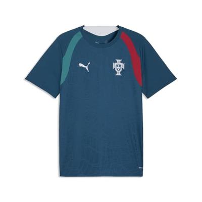 PUMA Portugal Trainingsshirt 2026-2028 Blauwgroen Wit