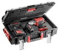 Facom CL3.CH18SP2PB CL3.CH18SP2PB Accu-slagmoersleutel 1625 Nm 18 V Aantal meegeleverde accus: 2 5 Ah Li-ion Incl. 2 accus, Incl. koffer - thumbnail