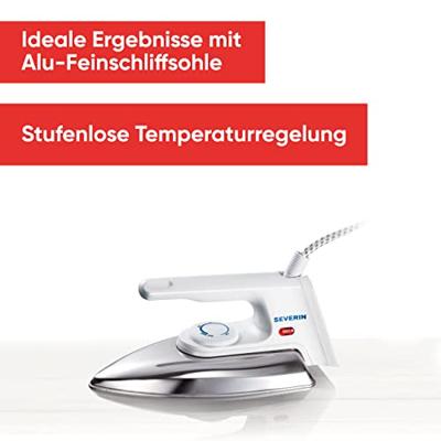 Severin BA 3211 Strijkijzer Wit 1200 W