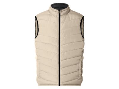 esmara Men Heren bodywarmer (Zwart/beige, XXL)