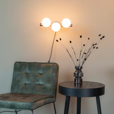 ZILT Wandlamp 'Monique' 3-lamps, kleur Wit ZILT Wandlamp 'Monique' 3-lamps, kleur Wit