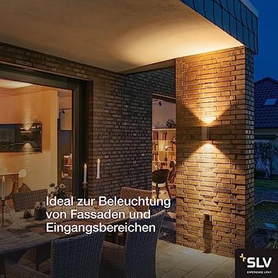 SLV ENOLA SQUARE S UP/DOWN 1003418 LED-buitenlamp (wand) LED vast ingebouwd 7 W Antraciet SLV ENOLA SQUARE S UP/DOWN 1003418 LED-buitenlamp (wand) LED vast ingebouwd 7 W Antraciet