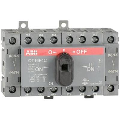 Zwart 4-polig 16 A ABB 1SCA104831R1001 Zwart 4-polig 16 A ABB 1SCA104831R1001