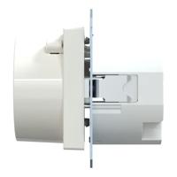 Merten 233819 Inzetstuk System M Polar-wit 1 stuk(s) - thumbnail