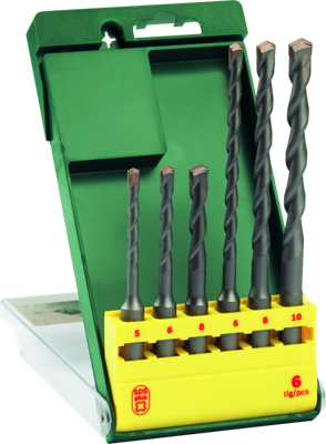 Bosch Accessoires 6-delige SDS-plus S2 borenset | 2607019447 - 2607019447 Bosch Accessoires 6-delige SDS-plus S2 borenset | 2607019447 - 2607019447