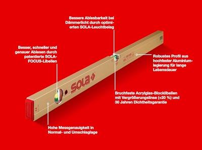 Sola AZ 100 waterpas | 100cm - 01161301